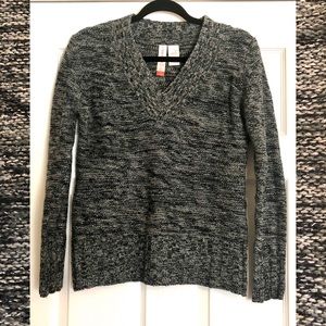 NOBO Gray Sparkly V-neck Sweater